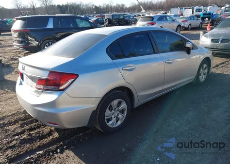 2014 Honda Civic Lx from USA, damaged, VIN 19XFB2F51EE221401